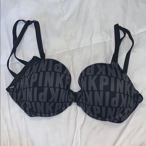 Black and Gray PINK Bra